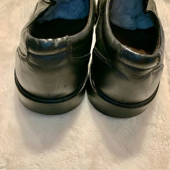 Johnston & Murphy Dress Shoes 10M Men’s Black Leather Slip-On Loafers Classic main image 7